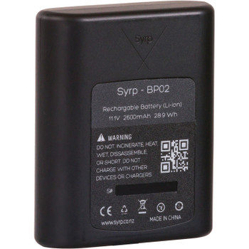 Syrp Lab SY0005-0002 BP02 Syrp Genie II Rechargeable Lithium-Ion Battery 2600mAh 11.1V