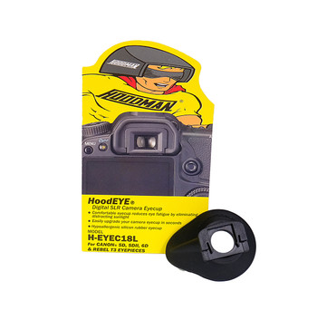 Hoodman H-EYEC18L HoodEYE Regular Size Camera Eyecup for Canon 1D, 1Ds, 5D , 5DII , 6D , 300D