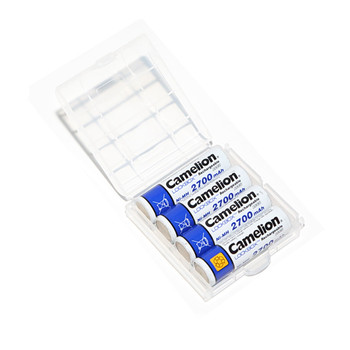 Clear AA/AAA Plastic Battery Box