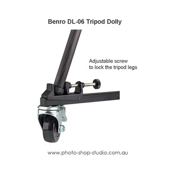 Benro DL06 Video Tripod Dolly with 3 Castor Wheels