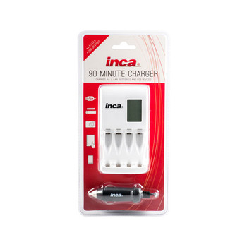 Inca 90 Minutes Battery Charger 745456 (AA, AAA)