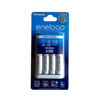 Panasonic eneloop Basic Battery Charger Kit (AA, AAA)