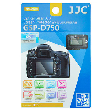 JJC Ultra-Thin Optical Glass LCD Screen Protector GSP-D750 for Nikon D750 (Adhesive)