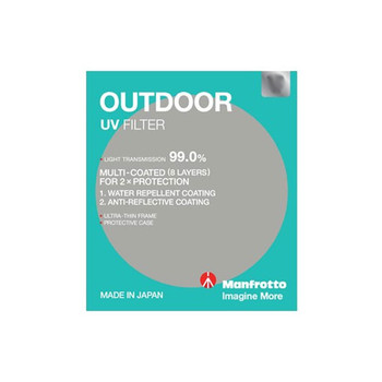 Manfrotto 62mm OUTDOOR UV Filter 599262M