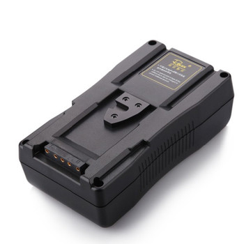 Rolux 2x Li-On Rechargeable V-Mount Lock Battery 130Wh & Dual Charger