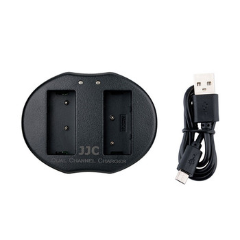 JJC UCH-NPW126 Dual USB Battery Charger for Fujifilm NP-W126