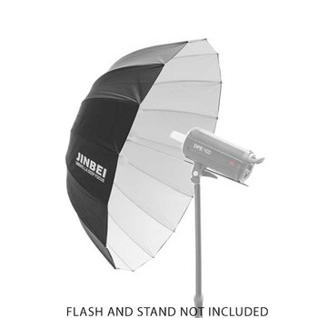 Jinbei 51" (130cm) Deep Umbrella Black & White