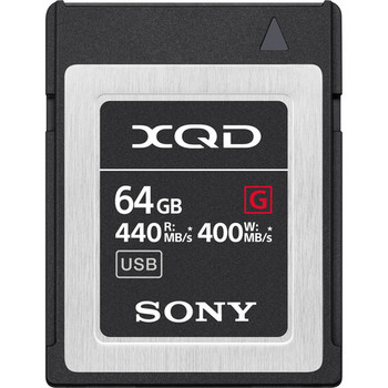 Sony 64GB 440MB/s 2933X XQD G-Series Memory Card