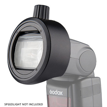 Godox S-R1 Round Head Accessories Adapter for Godox ,Canon ,Nikon ,Sony, Yongnuo Speedlight & AK-R1