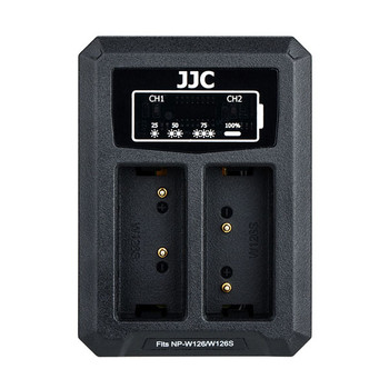 JJC DCH-NPW126 Dual USB Battery Charger for Fujifilm NP-W126 , NP-W126S