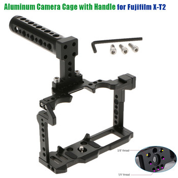 Fotolux Aluminum Camera Cage with Handle for Fujifilm X-T2 