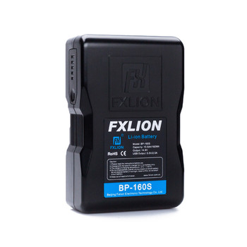 Fxlion BP-160S Cool Black 106Wh 14.8V V-mount V-Lock Battery with USB Output