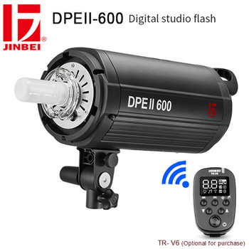 Jinbei DPEII-600 600Ws Digital Studio Flash ( 5500K , Built-in 2.4GHz Wireless Receiver)