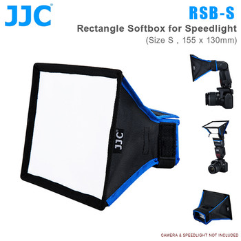 JJC RSB-S Rectangle Softbox for Speedlight (Size S , 155 x 130mm)