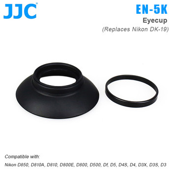 JJC EN-5K Eyecup for Nikon D850, D810A, D810, D800E, D800 (Replaces Nikon DK-19)