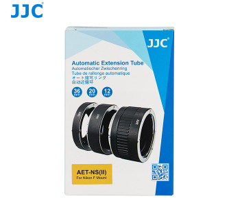 JJC AET-NKZII  2 Ring Auto-Focus AF Macro Extension Tube for Nikon Z mount