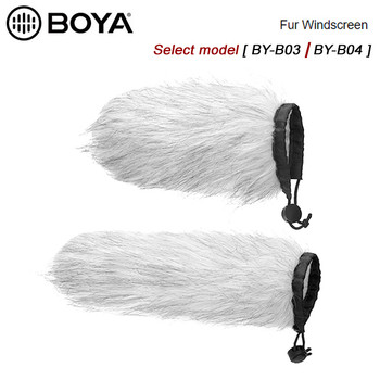 BOYA Fur Windscreen for Shotgun Microphone [BY-B03 / BY-B04]