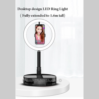 Fotolux  LED-G1 10" All in one Foldable LED Ring beauty make-up light