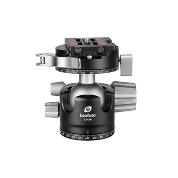 Leofoto LH-36PCL+NP-50 Low Profile Ball Head with Screw-knob Panning Clamp (Max Load 18 kg) Leofoto LH-36PCL+NP-50 Low Profile Ball Head with Screw-knob Panning Clamp (Max Load 18 kg)