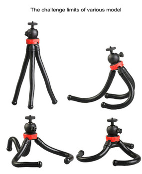 Fotolux TM-23 Flexible Octopus Tripod (Red & Black)