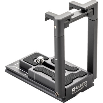 Benro Arcasmart70 70mm Arca-Swiss Plate with Smartphone Clamp