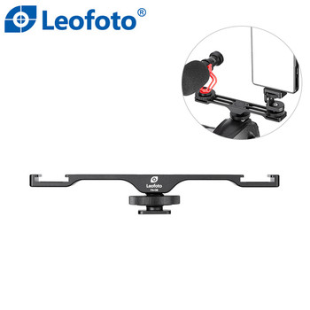 Leofoto FA-08 2 in 1 Hot Shoe Adapter Head for Monitor / Light / Microphone