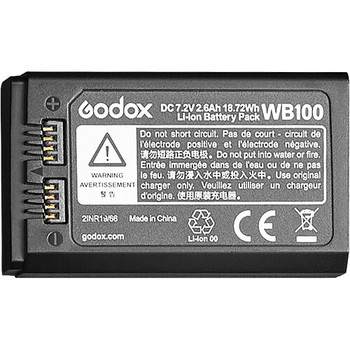 Godox WB100 7.2V  2600mAh Li-ion Rechargeable Battery for AD100Pro 