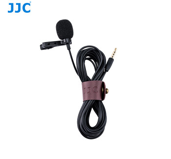 JJC SGM-28 Omnidirectional Lavalier / Lapel Microphone 4m (3.5mm TRRS jack) for Smartphone / Tablet