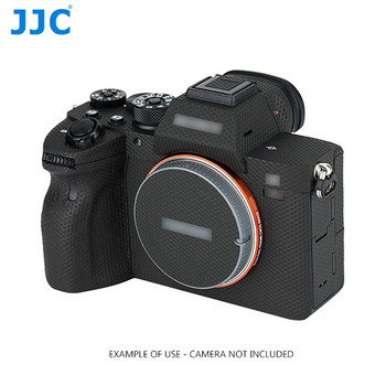 JJC SS-A7R4MK Anti-Scratch Protective Skin Film for Sony A7R IV (Matrix Black , 3M Material)