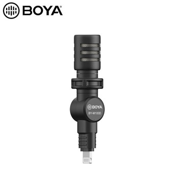 BOYA BY-M100D Miniature Condenser Microphone ( iOs Lightning connector)