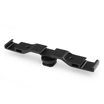 Fotolux Triple Hot Shoe Bracket for Monitor / Light / Microphone