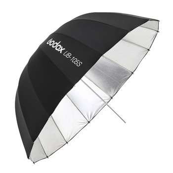 Godox UB-105S 41"/105cm Parabolic Umbrella (Silver)