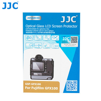 JJC GSP-GFX100 Ultra-Thin Optical Glass LCD Screen Protector for Fujifilm GFX100 (Static Adhesion)