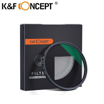 K&F Concept Slim MC CPL Circular Polarising Filter (German Optics Schott B270)