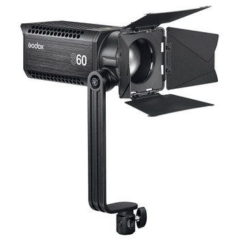 Godox S60 60W Focusing LED Spot Light (AC / V-mount Battery , Adjustable Beam Angle 6° to 55°)