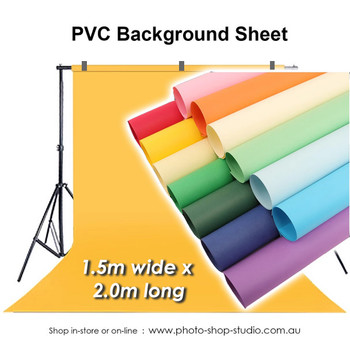 Fotolux 1.5m x 2m Large PVC Background Sheet for Products/Portrait  Photography