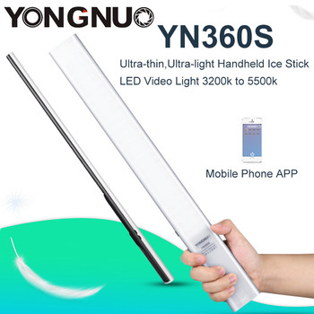 Yongnuo YN360S 15W Ultra-thin Handheld LED Light Ice Stick (3200K-5500K)