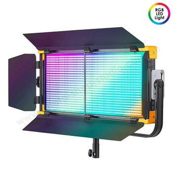 Godox LD150R 150W RGB Video LED Light Panel with Barn Door (2500K-8500K )