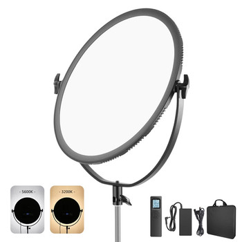 Neewer NL-360ARC 70W 18" Bi-Color Ultra Thin Round Softpad Pro LED Light (3200K-5600K) with 2.4G Remote Control