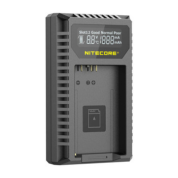 Nitecore UCN5 Dual Slot USB-C QC Charger for Canon LP-E17