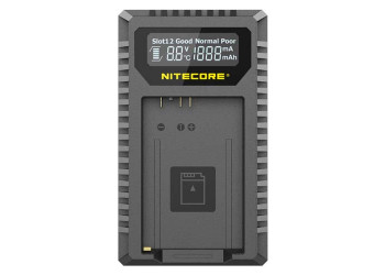 Nitecore UCN5 Dual Slot USB-C QC Charger for Canon LP-E17