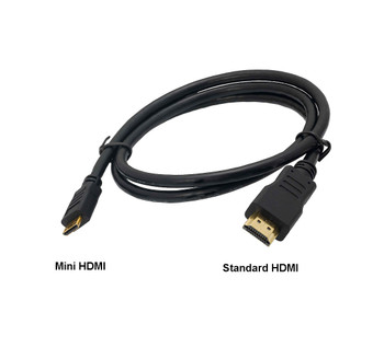 Fotolux  Mini Male HDMI to Type A Male HDMI Cable ( 2m ) HD 4K