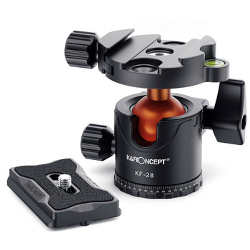 K&F Concept KF31.023V3 KF-28 Ball Head with 360 Degree Panoramic Base