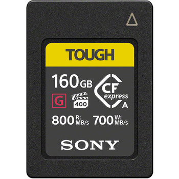 Sony TOUGH 160GB 800MB/s CFexpress Type A  Memory Card