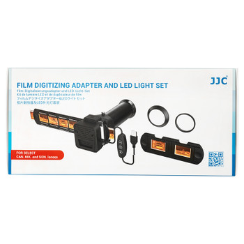 JJC FDA-S1 Film Digitizing Adapter and LED Light Set