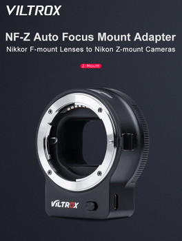 Viltrox NF-Z Auto Focus Lens Adapter for Nikon F-Mount Lens to Nikon Z-Mount Camera