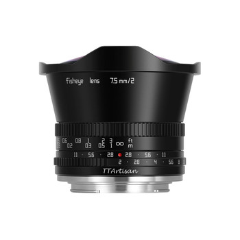 TTArtisan 7.5mm F2 Fisheye Manual Focus Wide Angle Lens for Nikon Z-mount