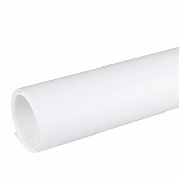 Fotolux 1.2m x 2m White PVC Background Sheet for Products  Photography
