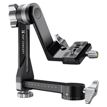 K&F Concept KF31.052 Aluminium Alloy 360° Panoramic Tripod Gimbal Head