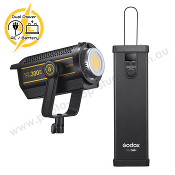 Godox VL300II 320W Dual Power Pro LED Video Light (5600K)